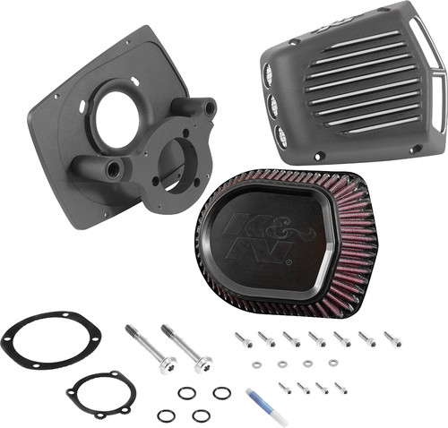 K&N SHAKER INTAKE SYSTEM BLACK