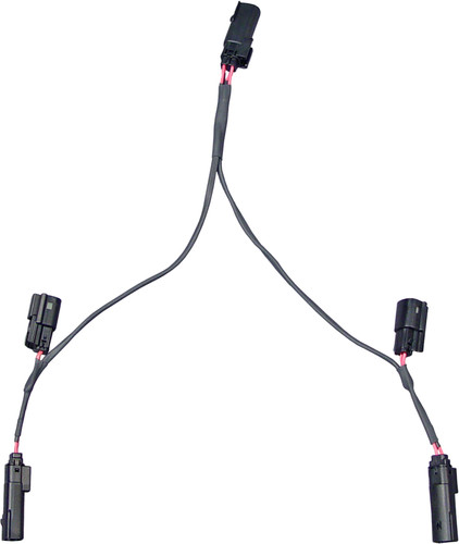 J&M ROKKER XT WIRE HARNESS IN- SERIES H-D UPPR/LWR FAIRIN