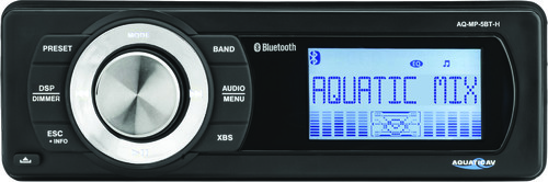 AQUATIC AV BLUETOOTH MP3 MEDIA PLAYER W/ AM/FM RADIO