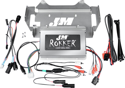 J&M ROKKER P800W 4-CH AMP KIT 14-20 FLHX
