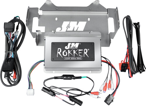 J&M ROKKER P800W 4-CH AMP KIT 14-20 FLHTCU