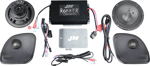 J&M ROKKER XXR 400W-RMS 2-SP KIT 15-21 FLTR