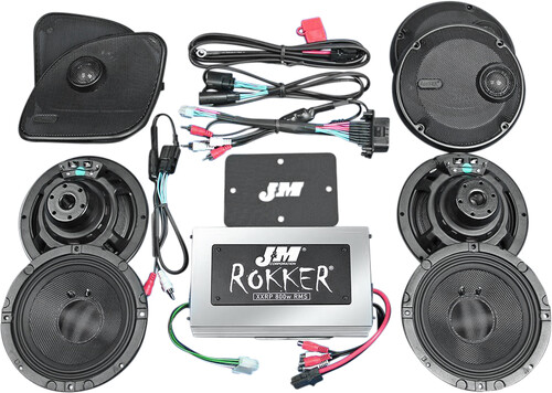 J&M ROKKER XXR 800W 4-SP/AMP STG5 15-20 CVO FLTR ULTRA