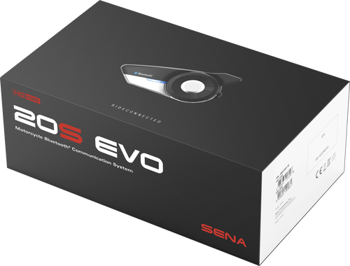 SENA 20S EVO HD BLUETOOTH COMM SYSTEM SINGLE