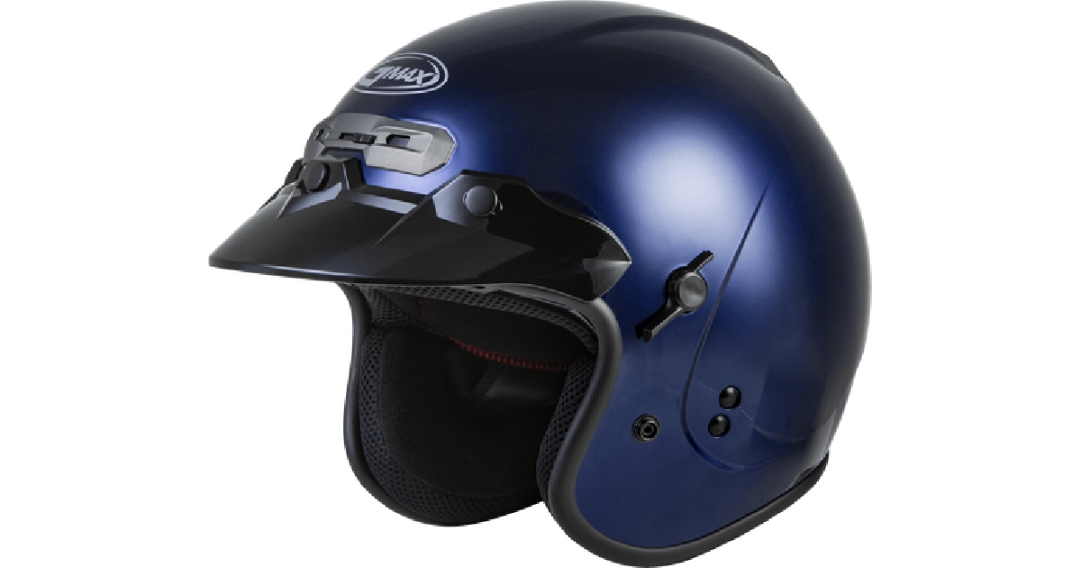 GMAX GM-32 OPEN-FACE HELMET BLUE