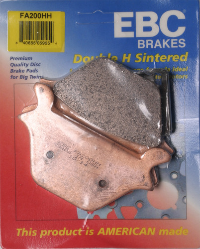 EBC BRAKE PADS FA200HH DOUBLE-H SINTERED