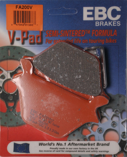 EBC BRAKE PADS FA200V V-SERIES