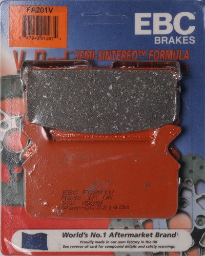 EBC BRAKE PADS FA201V V-SERIES