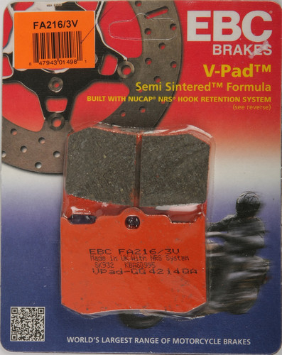 EBC BRAKE PADS V-SERIES