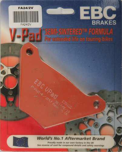 EBC BRAKE PADS FA24/2V V-SERIES