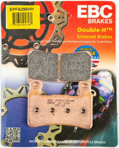 EBC BRAKE PADS EPFA296HH EXTREME PRO BRAKE PADS