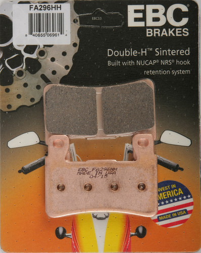 EBC BRAKE PADS FA269HH DOUBLE-H SINTERED