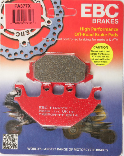 EBC BRAKE PADS FA377X