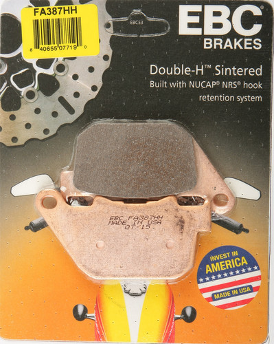 EBC BRAKE PADS FA837HH DOUBLE-H SINTERED