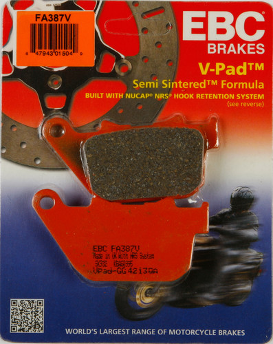 EBC BRAKE PADS FA837V V-SERIES