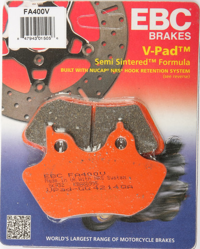 EBC BRAKE PADS FA400V V-SERIES