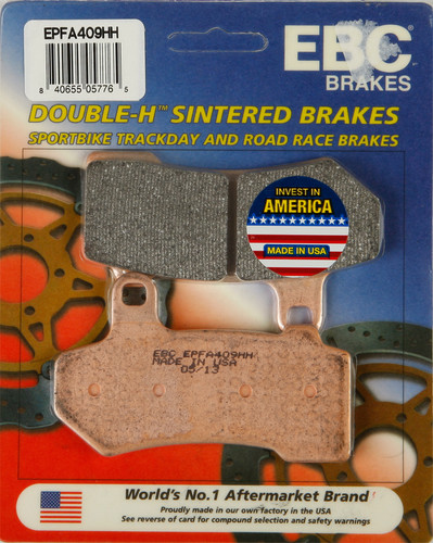 EBC BRAKE PADS EPFA409HH EXTREME PRO BRAKE PADS