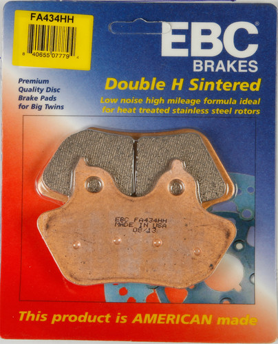 EBC BRAKE PADS FA434H DOUBLE-H SINTERED