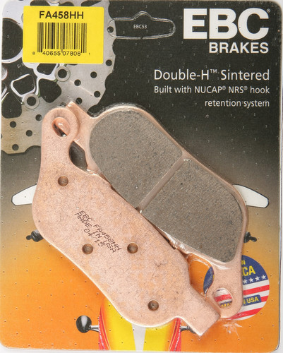 EBC BRAKE PADS FA458HH DOUBLE-H SINTERED