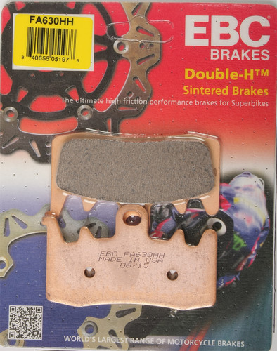 EBC BRAKE PADS FA630HH DOUBLE-H SINTERED