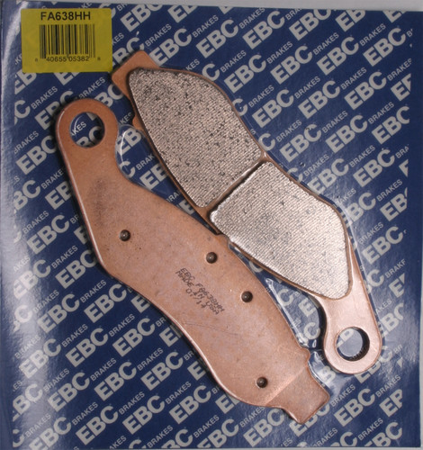 EBC BRAKE PADS FA638HH DOUBLE-H SINTERED