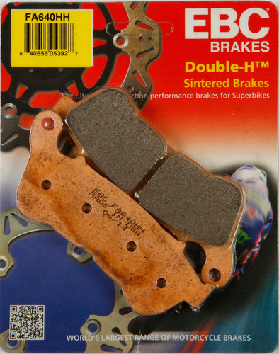 EBC BRAKE PADS FA640HH DOUBLE-H SINTERED