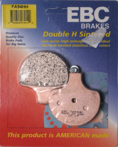 EBC BRAKE PADS FA94HH DOUBLE-H SINTERED