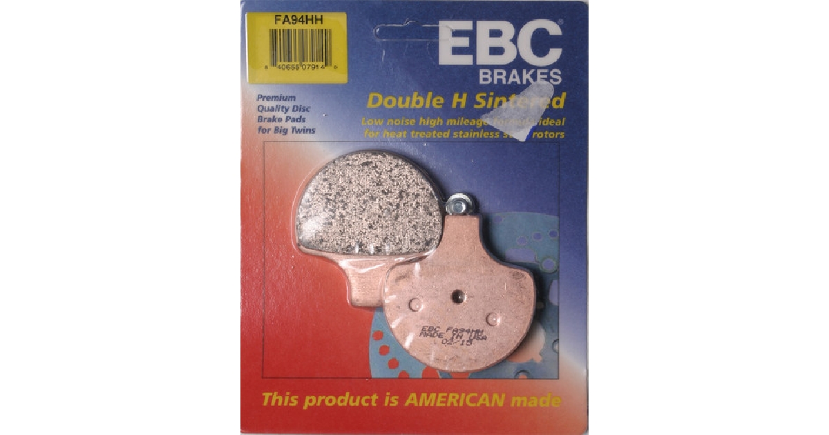 EBC BRAKE PADS FA94HH DOUBLE-H SINTERED