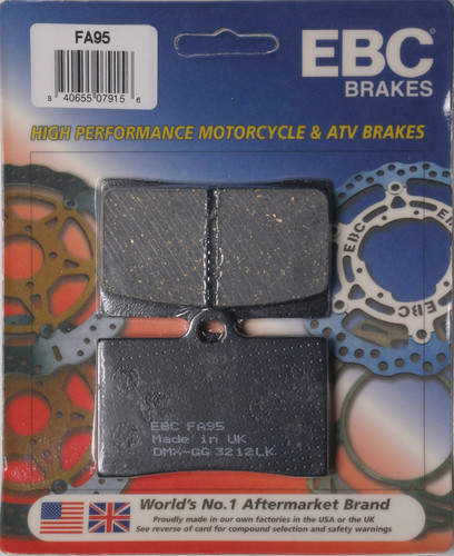 EBC BRAKE PADS FA95 ORGANIC