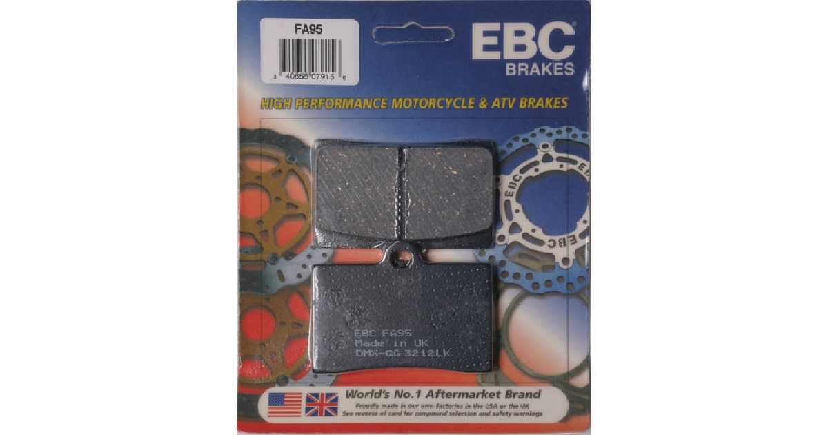 EBC BRAKE PADS FA95 ORGANIC