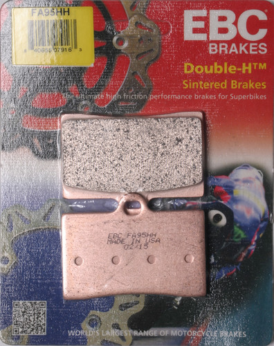 EBC BRAKE PADS FA95HH DOUBLE-H SINTERED