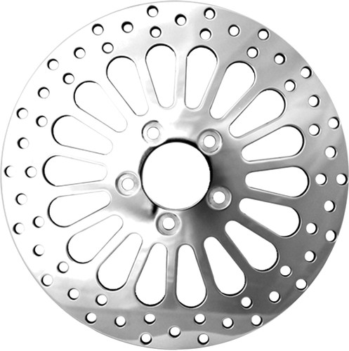 HARDDRIVE FRONT SPOKER ROTOR 11.5 POLISHED