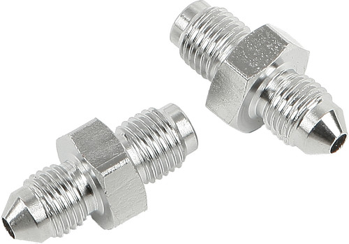 GOODRIDGE JIC TO -3 TUBE ADAPTER PAIR 3/8-24 MALE CHROME 3/8