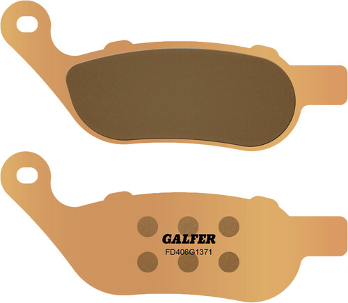 GALFER BRAKE PADS HH SINTERED REAR `08-17 SOFTAIL DYNA