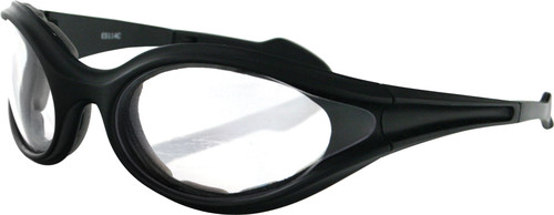 BOBSTER FOAMERZ SUNGLASSES BLACK W/CLEAR LENS