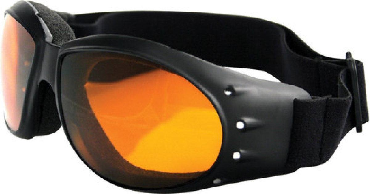 BOBSTER CRUISER SUNGLASSES BLACK W/AMBER LENS