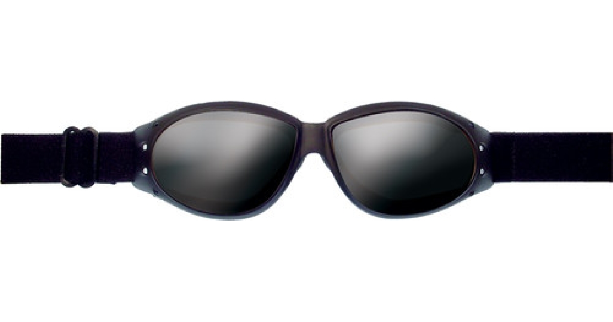 BOBSTER CRUISER SUNGLASSES BLACK W/SMOKE REFLECTIVE LENS