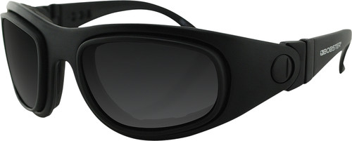 BOBSTER SPORT & STREET II SUNGLASSES BLACK W/3 LENSES