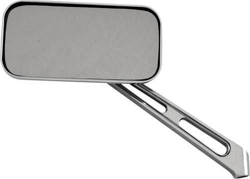 HARDDRIVE RECTANGULAR MIRROR CHROME L/R 4.25X2