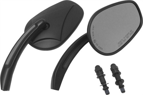 HARDDRIVE MIRRORS BLACK ARROW HEAD BLACK