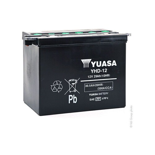 YUASA BATTERY YHD-12 CONVENTIONAL