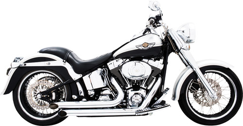 FREEDOM DECLARATION TURN-OUTS CHROME `86-17 SOFTAIL