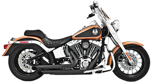 FREEDOM DECLARATION TURN-OUTS BLACK `86-17 SOFTAIL