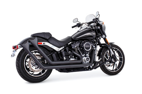 FREEDOM UPSWEEP W/FISHTAILS BLACK M8 SOFTAIL