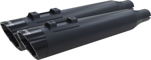 TBR COMP S SLIP-ON TOURING TC BLACK W/BLACK SLASH END CAP
