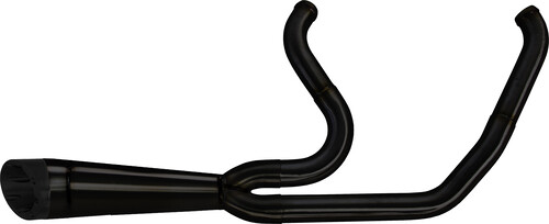 TBR COMP S 2IN1 EXHAUST SOFTAIL M8 BLACK W/TURNOUT