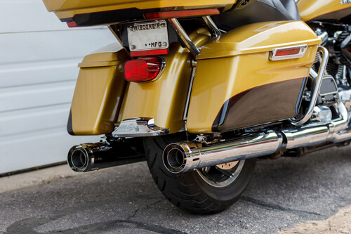 FIREBRAND LOOSE CANNON MUFFLERS CHROME TOURING `95-16