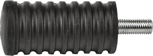 HARDDRIVE RIBBED RUBBER SHIFT PEG 3/4