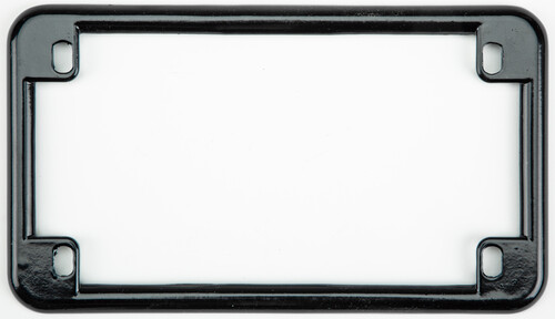 CHRIS PRODUCTS LICENSE PLATE FRAME BLACK