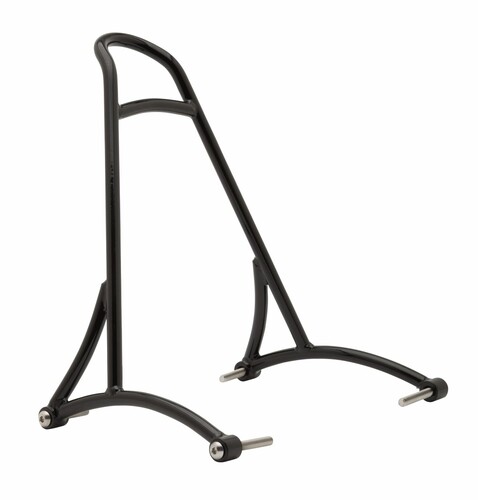 BURLY BRAND SHORT SISSY BAR BLACK XL 04-22